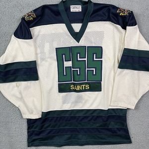 Vintage St Scholastica Hockey Jersey CSS College MN Minnesota‎ Size Medium/Large